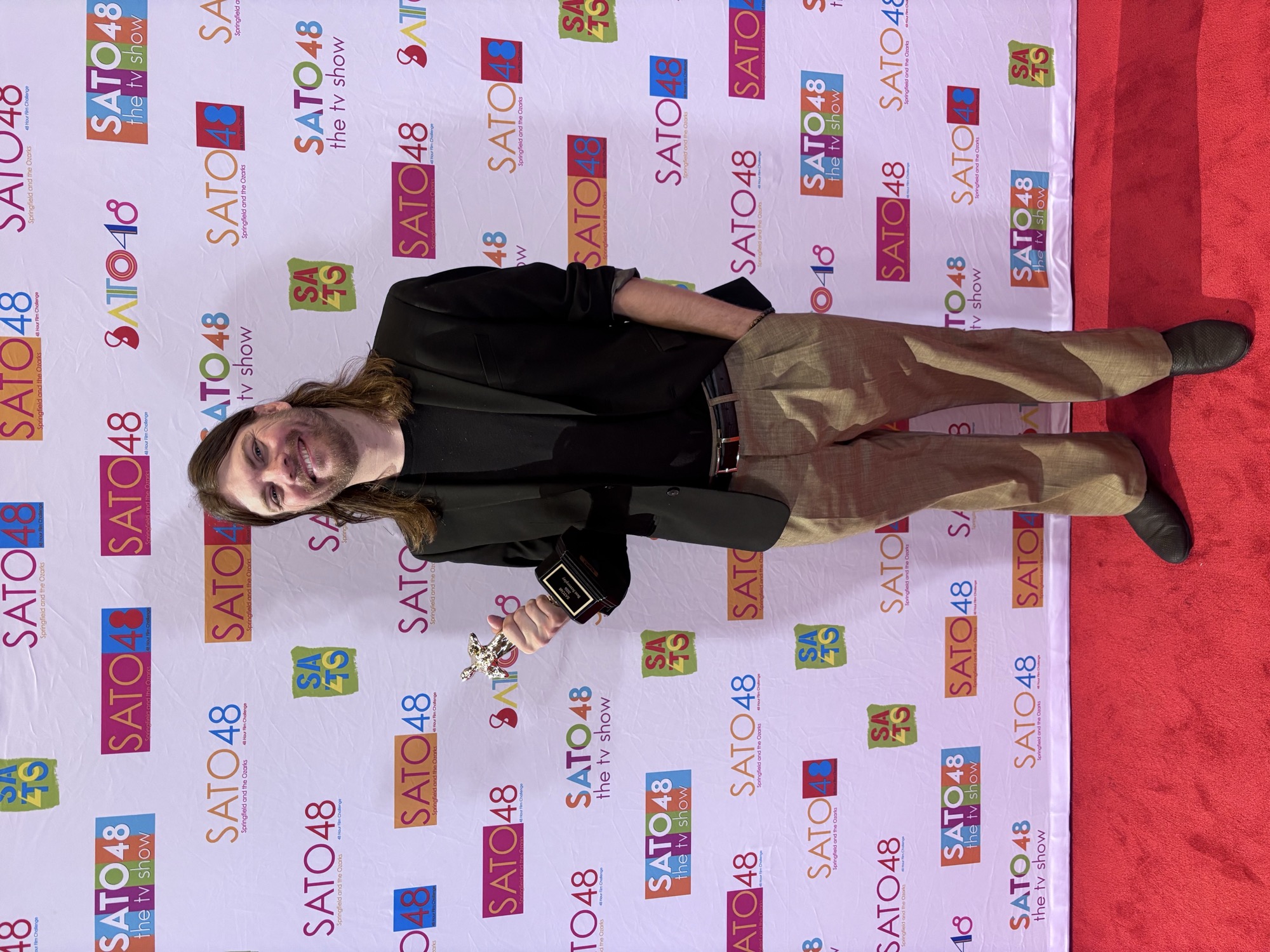 Jordan Corbett at the SATO48 2026 awards